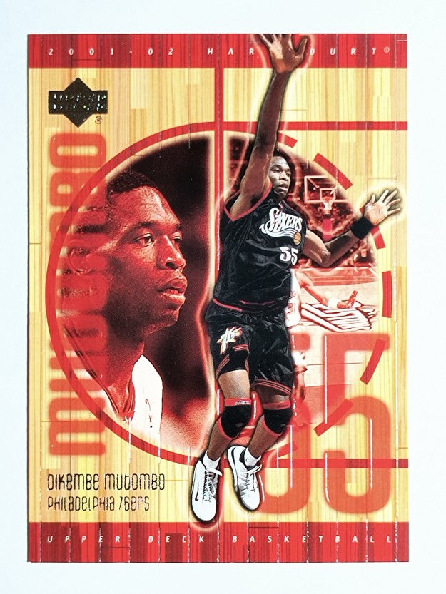 2001-02 Upper Deck Hardcourt #62 Dikembe Mutombo