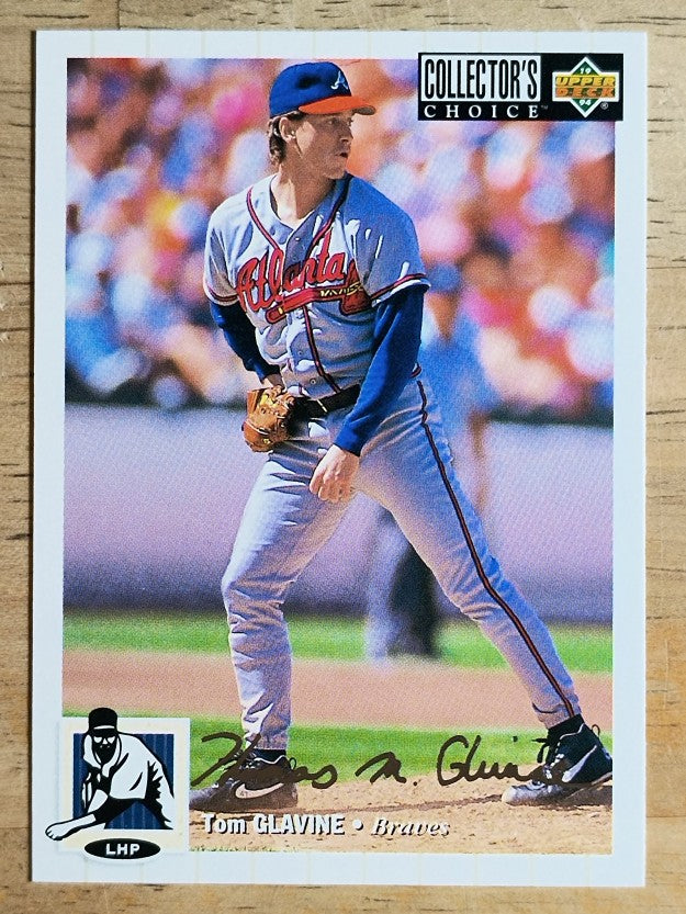 1994 Collector's Choice Silver Signature #430 Tom Glavine