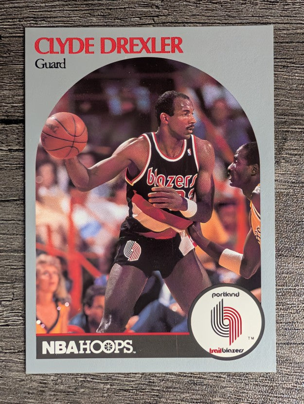 1990-91 Hoops #245 Clyde Drexler