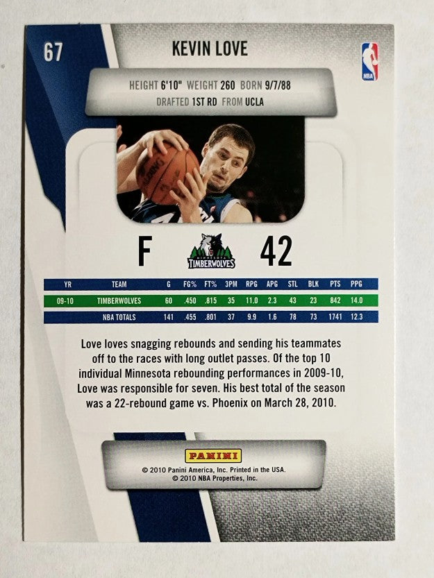 2010-11 Prestige #67 Kevin Love