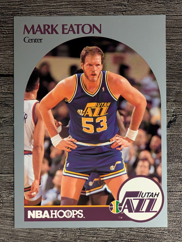 1990-91 Hoops #287 Mark Eaton