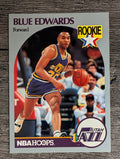 1990-91 Hoops #288 Blue Edwards RC