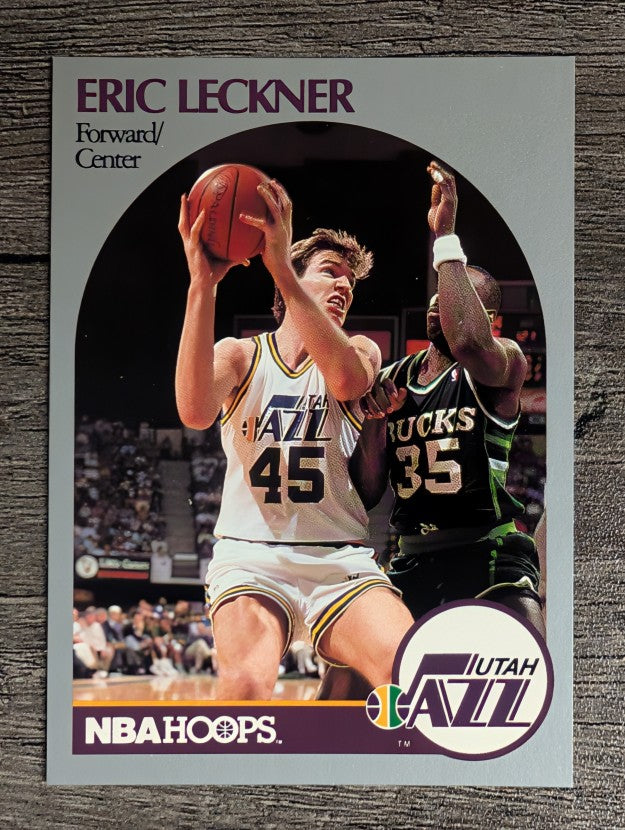 1990-91 Hoops #291 Eric Leckner SP