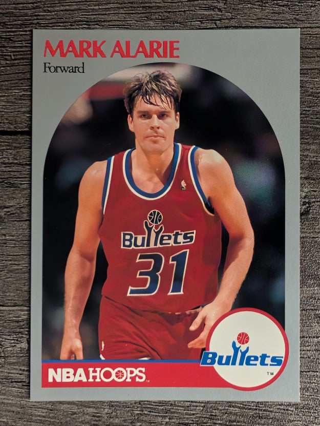 1990-91 Hoops #295 Mark Alarie