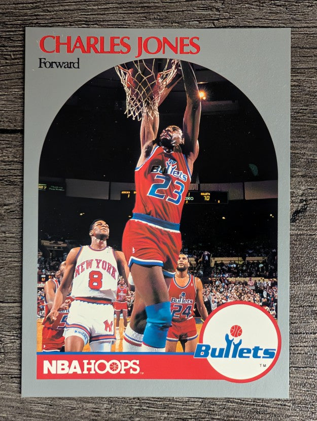1990-91 Hoops #299 Charles Jones RC