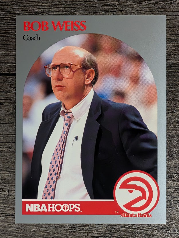 1990-91 Hoops #305 Bob Weiss CO