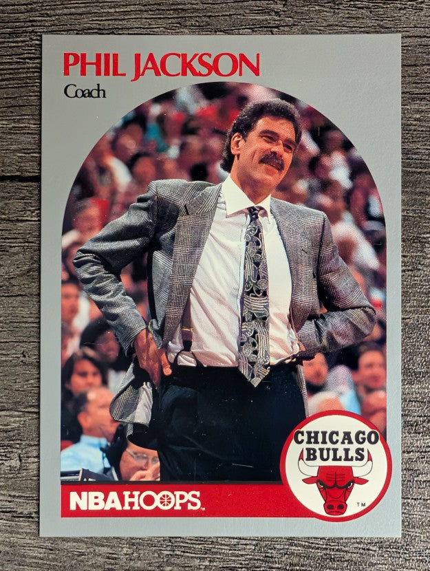 1990-91 Hoops #308 Phil Jackson CO