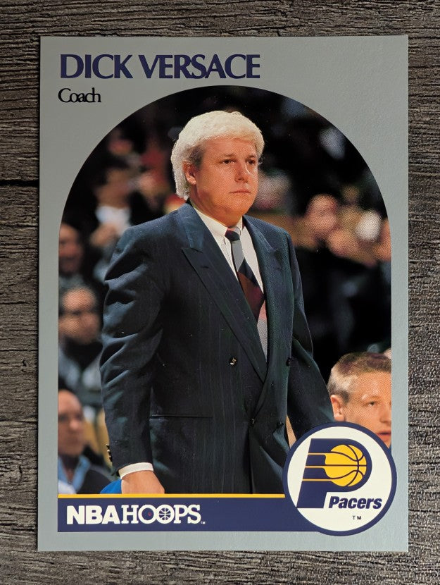 1990-91 Hoops #315 Dick Versace CO