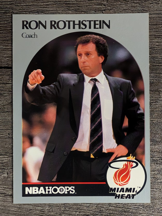 1990-91 Hoops #318 Ron Rothstein CO