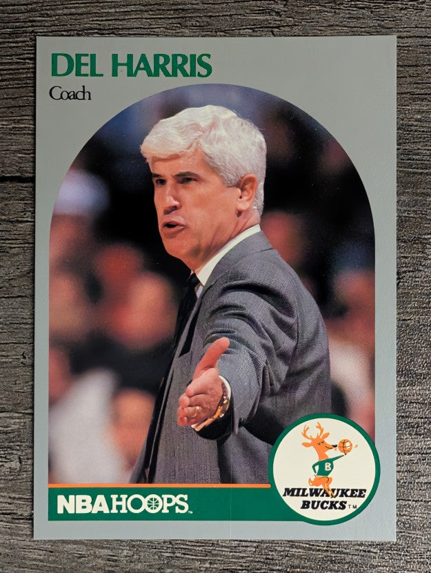 1990-91 Hoops #319 Del Harris CO
