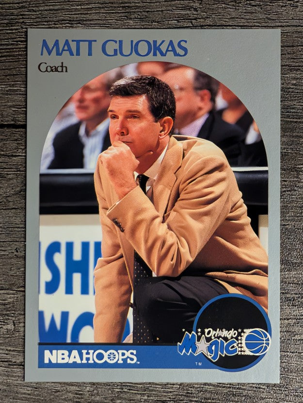 1990-91 Hoops #323 Matt Guokas CO