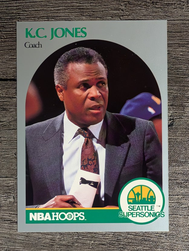 1990-91 Hoops #329 K.C. Jones CO