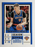 2017-18 Panini Contenders Draft Picks #33A Kristaps Porzingis/blue jersey