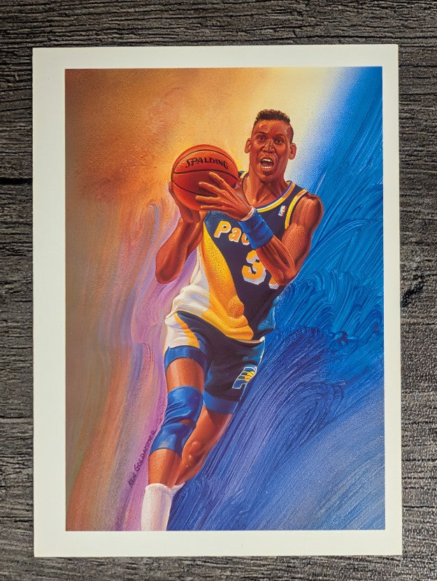 1990-91 Hoops #365 Reggie Miller TC