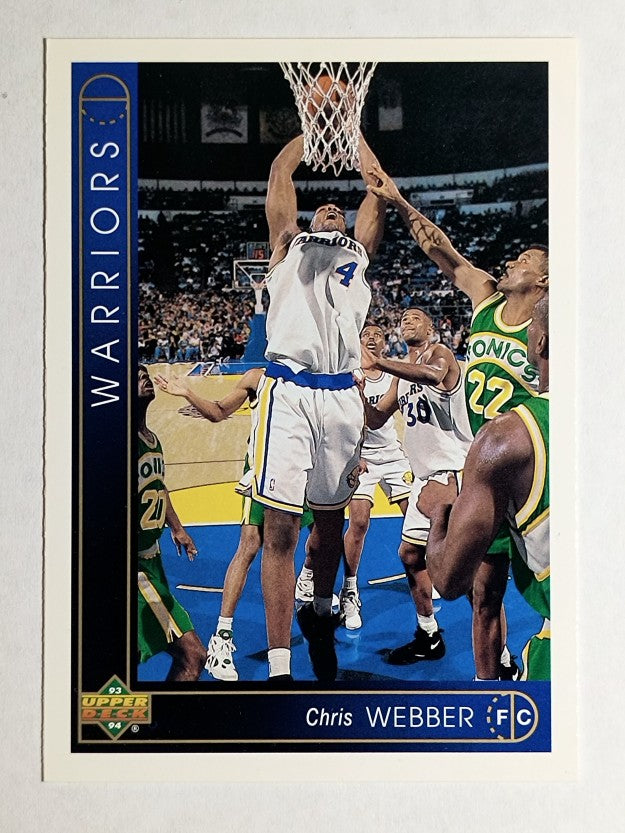 1993-94 Upper Deck #311 Chris Webber RC