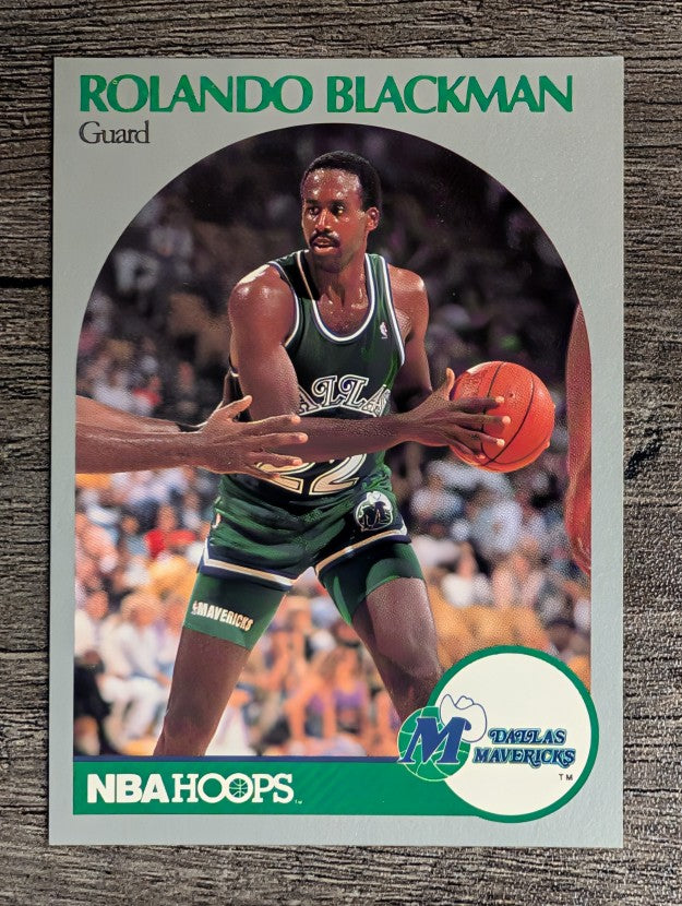 1990-91 Hoops #82 Rolando Blackman