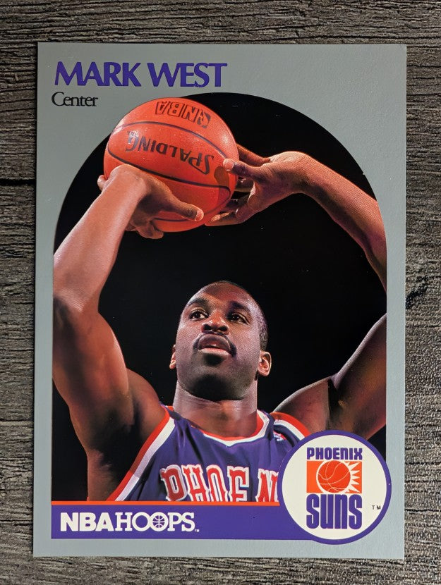 1990-91 Hoops #242 Mark West