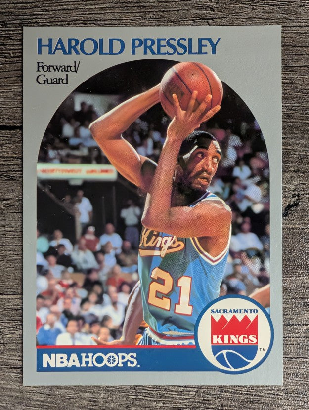 1990-91 Hoops #260 Harold Pressley SP