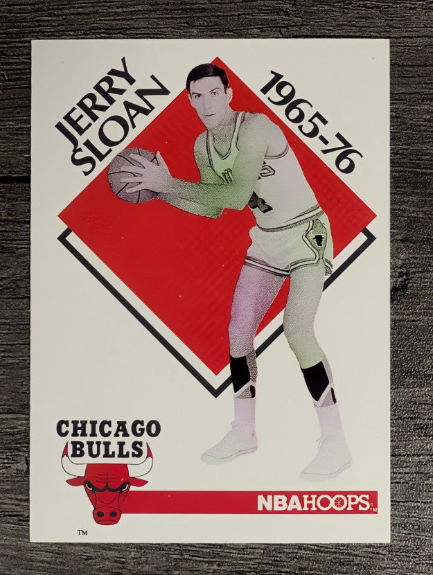 1990-91 Hoops #354 Jerry Sloan CO