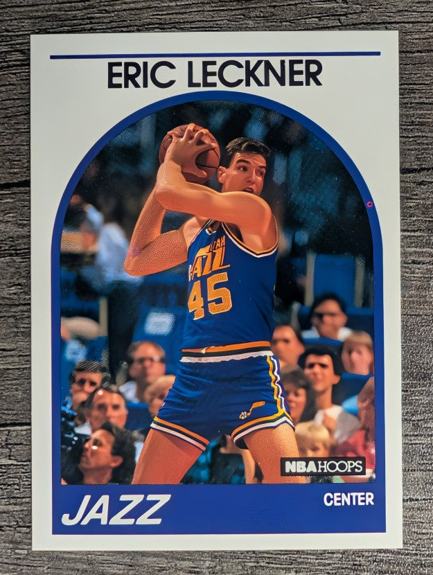 1989-90 Hoops #12 Eric Leckner