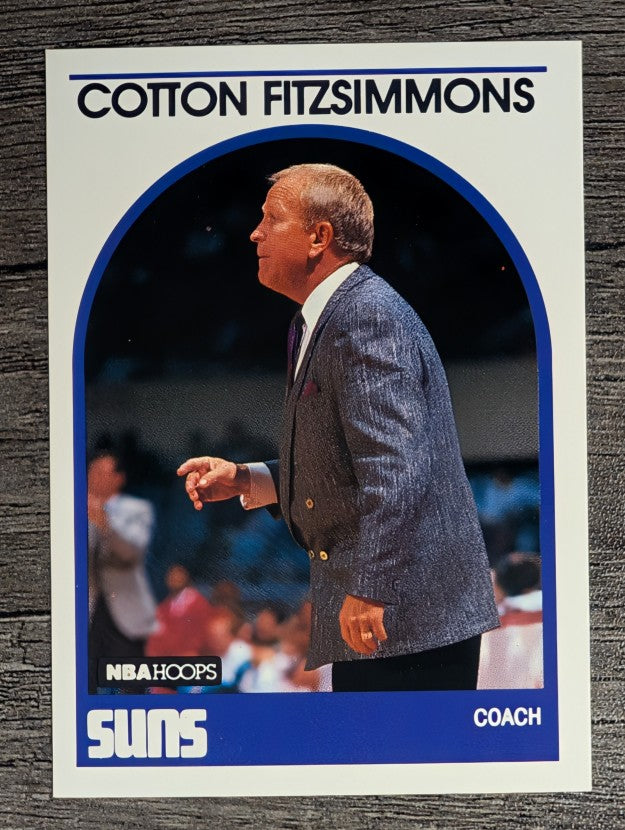 1989-90 Hoops #14 Cotton Fitzsimmons CO