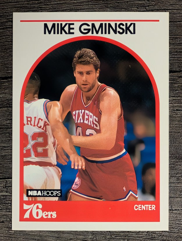 1989-90 Hoops #33 Mike Gminski