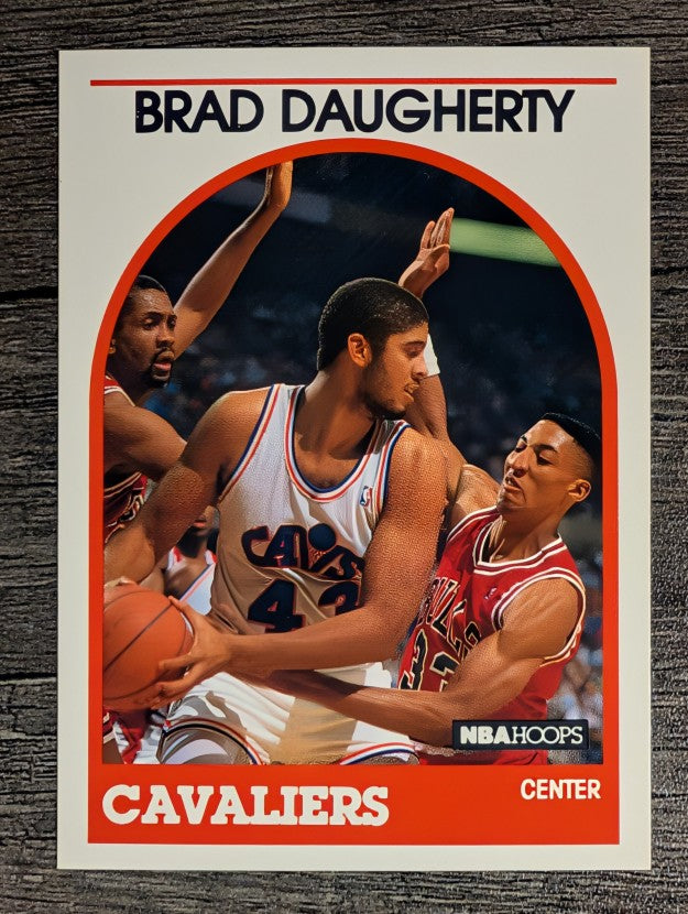 1989-90 Hoops #50 Brad Daugherty
