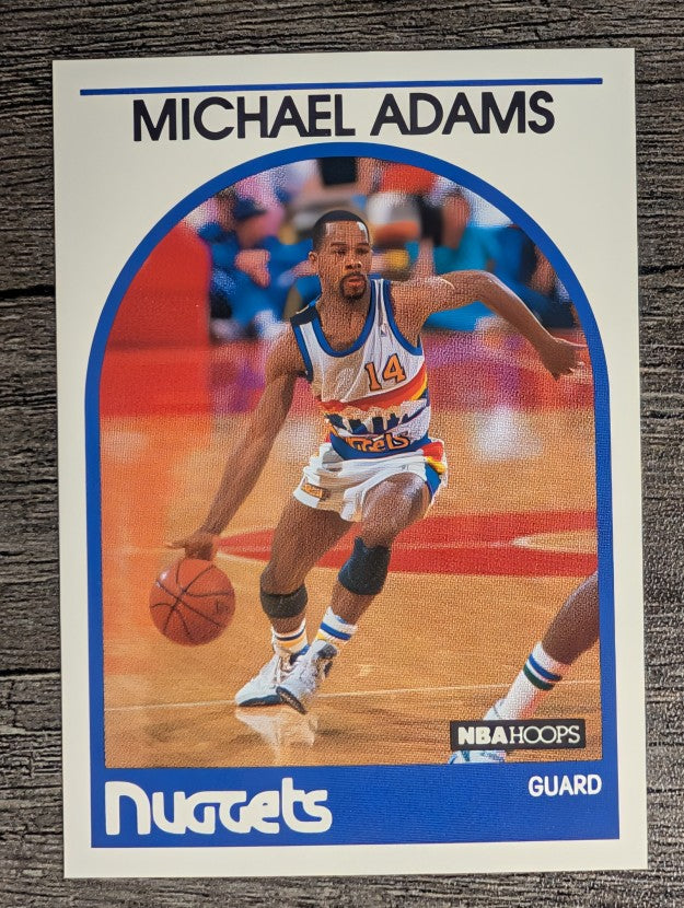 1989-90 Hoops #52 Michael Adams