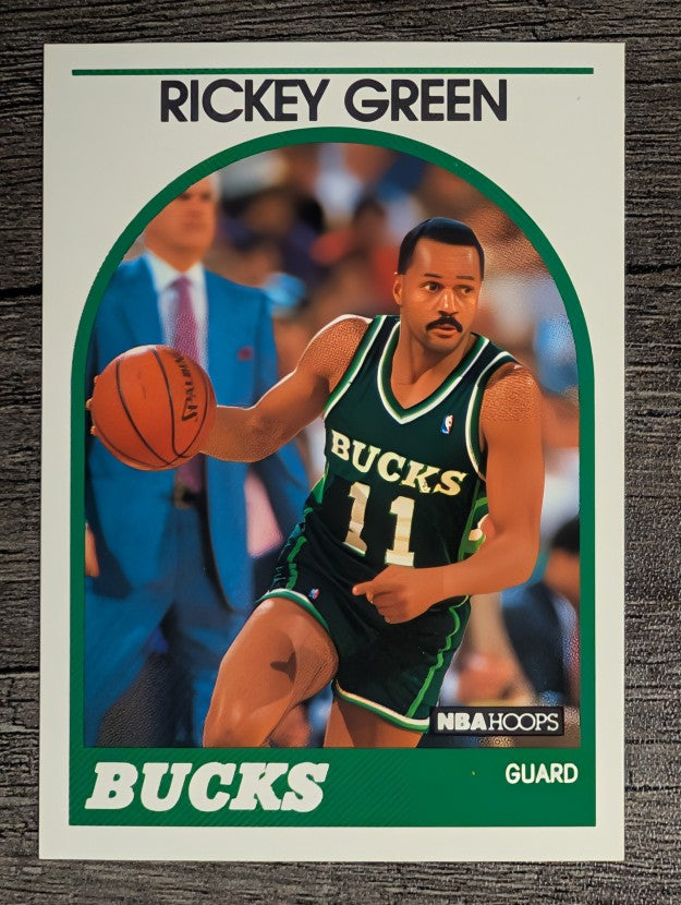 1989-90 Hoops #56 Rickey Green