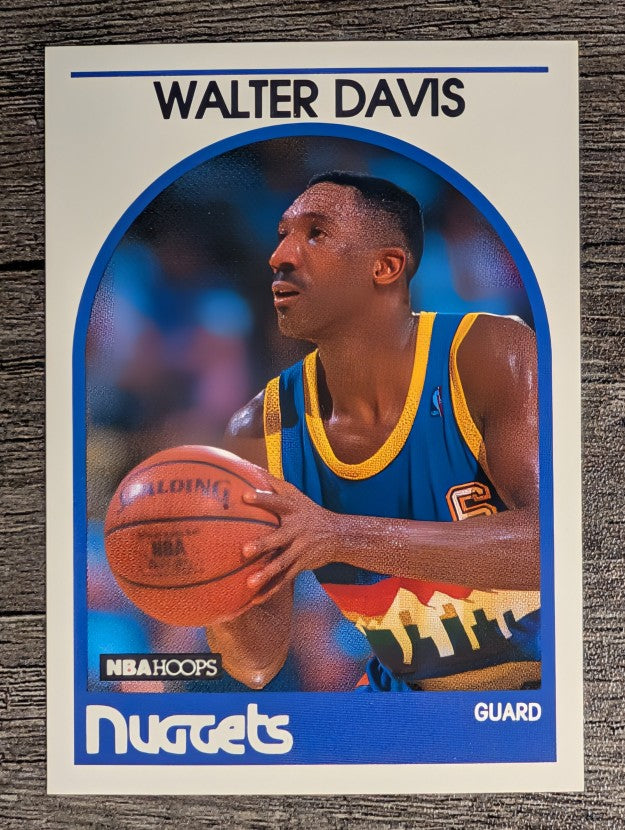 1989-90 Hoops #61 Walter Davis