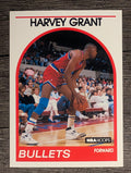 1989-90 Hoops #67 Harvey Grant RC