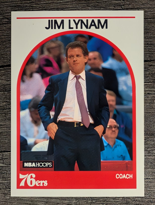 1989-90 Hoops #68 Jim Lynam CO