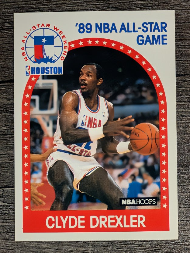 1989-90 Hoops #69 Clyde Drexler AS