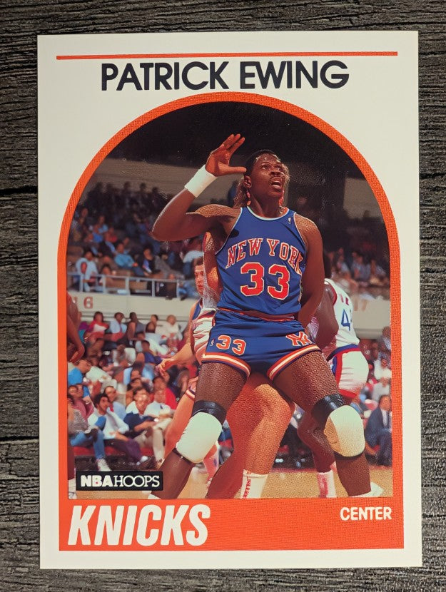 1989-90 Hoops #80 Patrick Ewing
