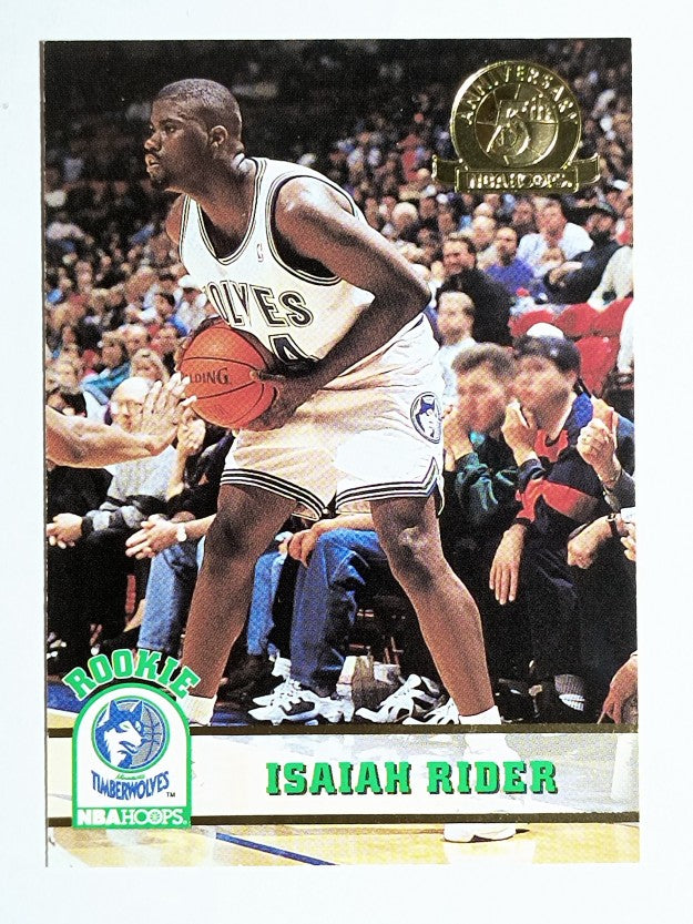 1993-94 Hoops Fifth Anniversary Gold #367 Isaiah Rider