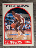1989-90 Hoops #128 Reggie Williams RC