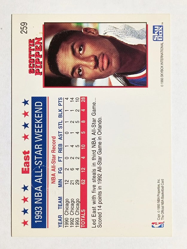 1993-94 Hoops Fifth Anniversary Gold #259 Scottie Pippen AS