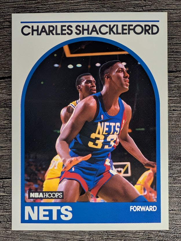 1989-90 Hoops #169 Charles Shackleford RC