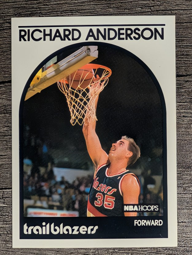 1989-90 Hoops #182 Richard Anderson