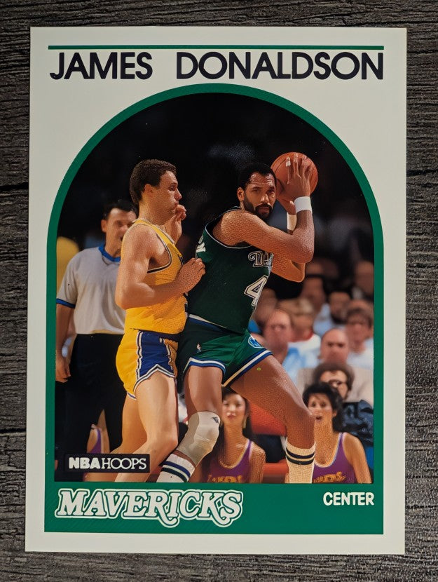 1989-90 Hoops #189 James Donaldson