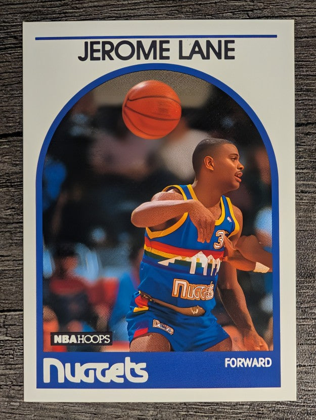 1989-90 Hoops #201 Jerome Lane RC