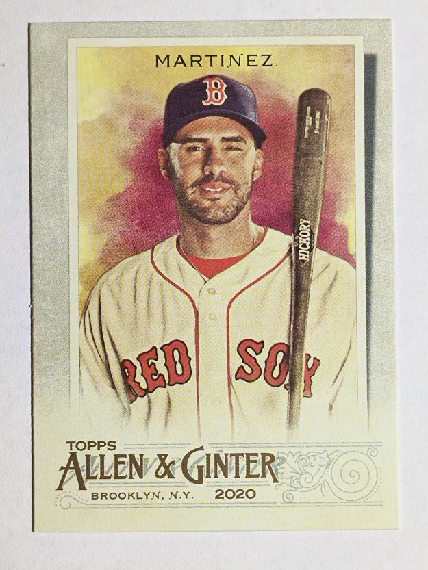 2020 Topps Allen and Ginter #83 J.D. Martinez