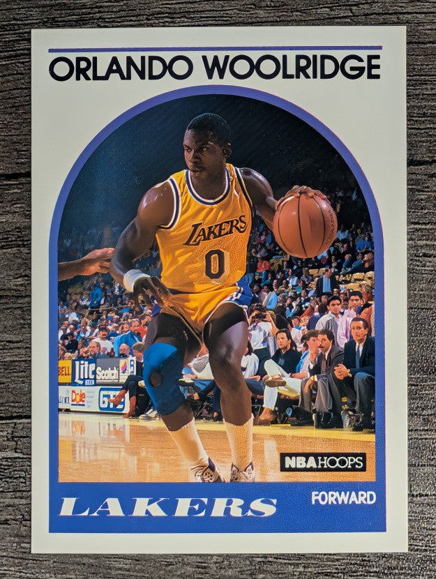 1989-90 Hoops #279B Orlando Woolridge/COR Trademark