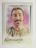 2020 Topps Allen and Ginter #172 Baseball Brit/Joey Mellows