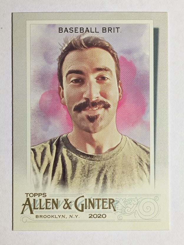 2020 Topps Allen and Ginter #172 Baseball Brit/Joey Mellows