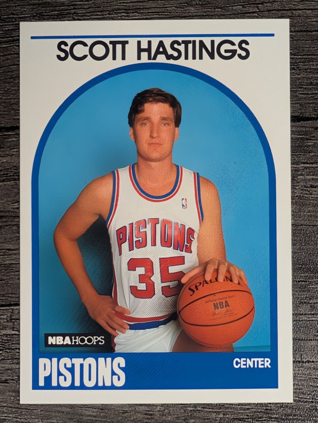 1989-90 Hoops #317 Scott Hastings