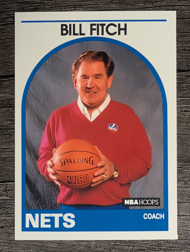 1989-90 Hoops #327 Bill Fitch CO