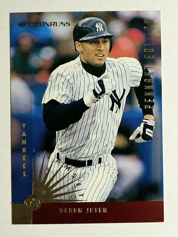 1997 Donruss Team Sets Pennant Edition #123 Derek Jeter