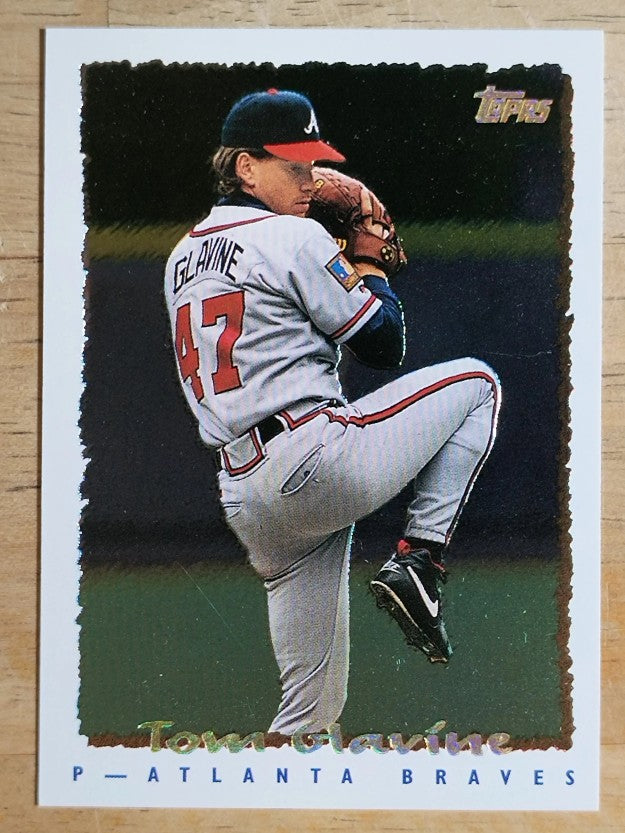 1995 Topps Cyberstats #101 Tom Glavine
