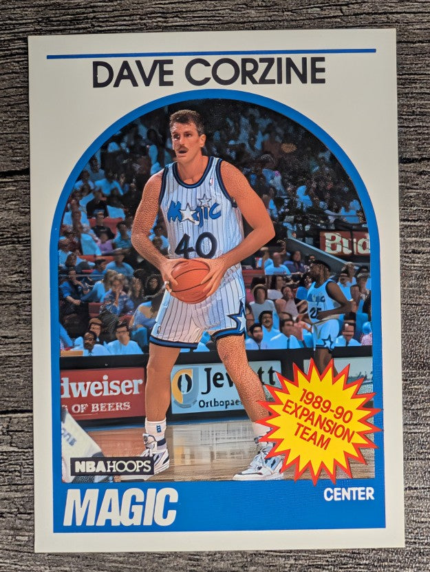 1989-90 Hoops #343 Dave Corzine